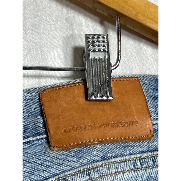 Citizens of Humanity Jeans 29 Charlotte Premium Vintage Button Fly Distressed - Picture 13 of 16
